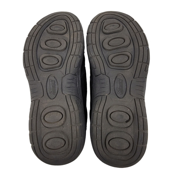 Coleman Loafers Men Size 8.5 Black Suede Leather All Terrain Performance Goring - Picture 10 of 10